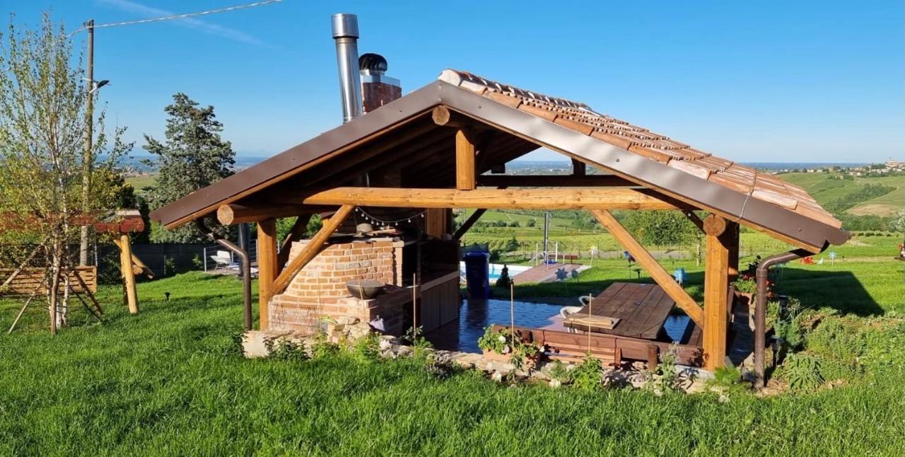 Casa Vacanza Con Piscina,Area Giochi Bambini. Santa Maria della Versa Extérieur photo