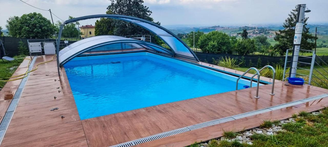 Casa Vacanza Con Piscina,Area Giochi Bambini. Santa Maria della Versa Extérieur photo